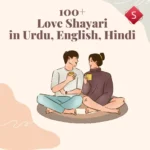 Love Shayari Urdu English